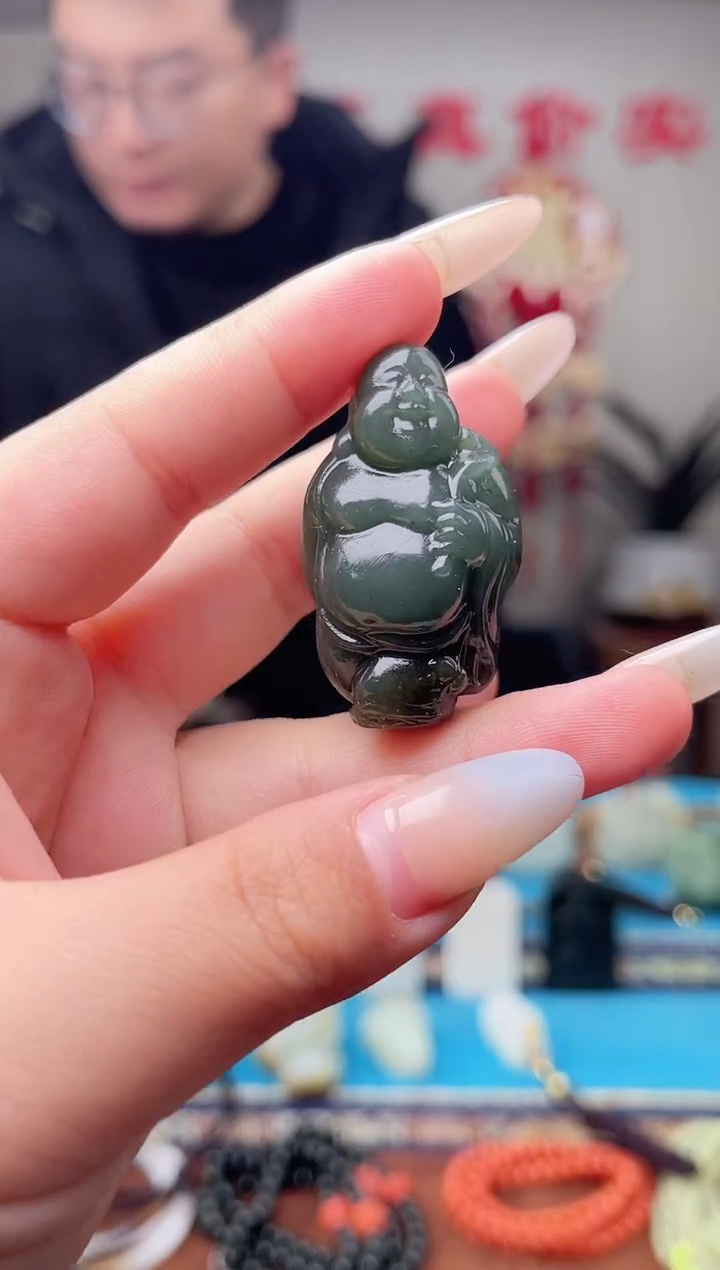 【闪购商品】和田玉挂件未镶嵌1