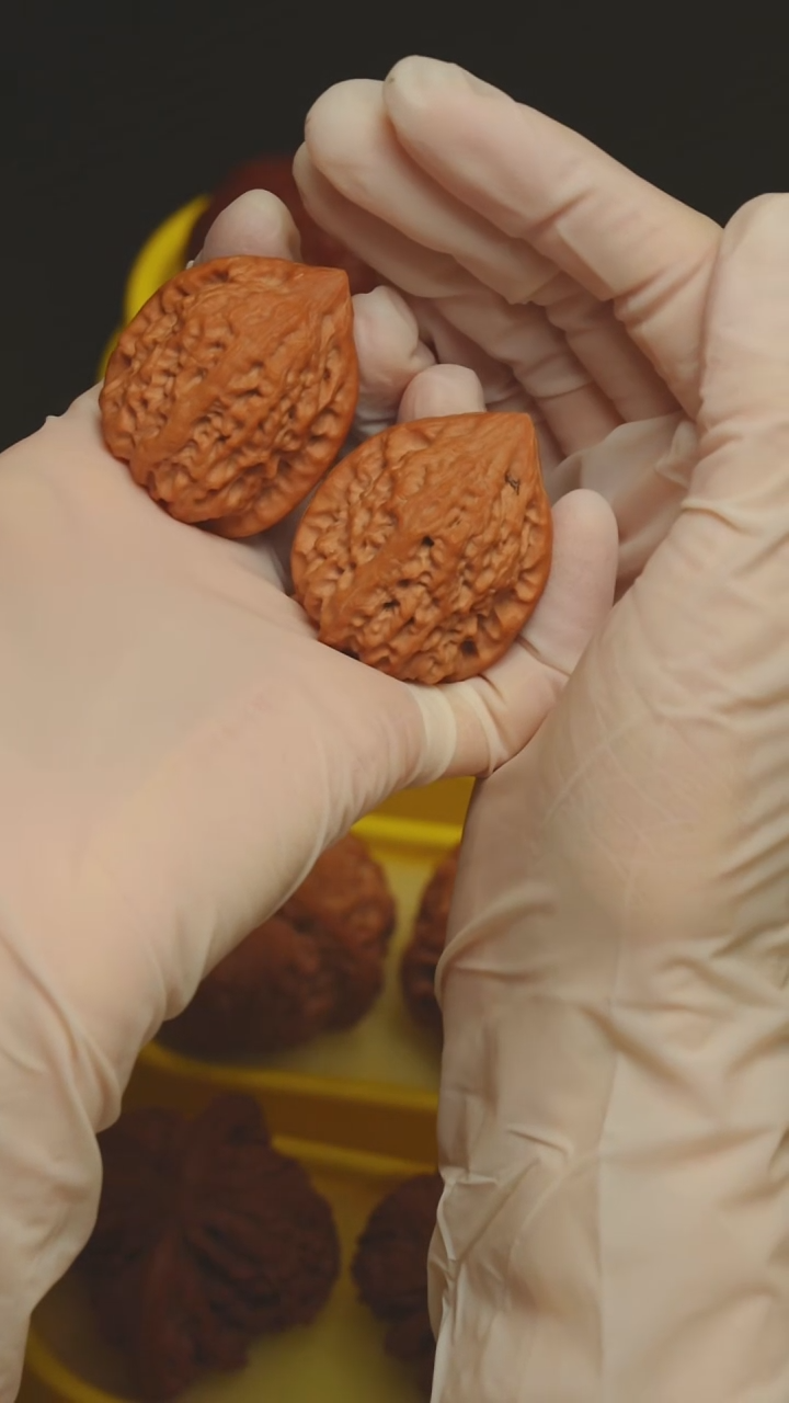 吊坠文玩核桃全品 34沈阳鸡心 