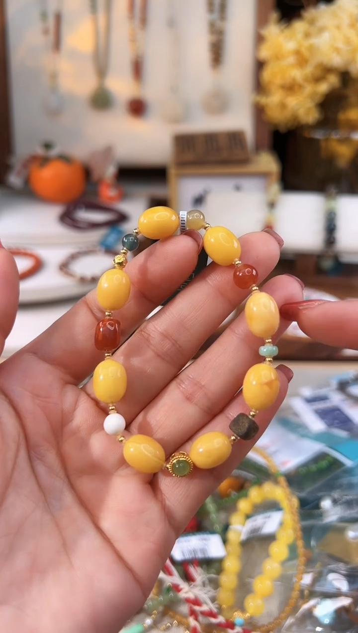 【闪购商品】琥珀手饰未镶嵌@@H921J016158