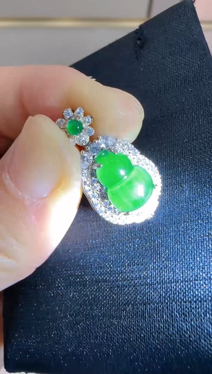 【闪购商品】翡翠吊坠(不含链)银S925镶嵌多样性团购发一件