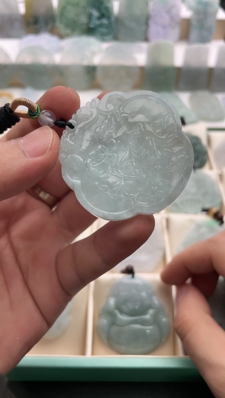 【闪购商品】翡翠颈饰未镶嵌..../2/15/ 158