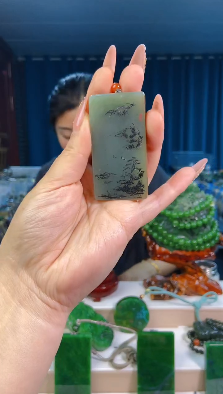 【闪购商品】和田玉挂件未镶嵌1