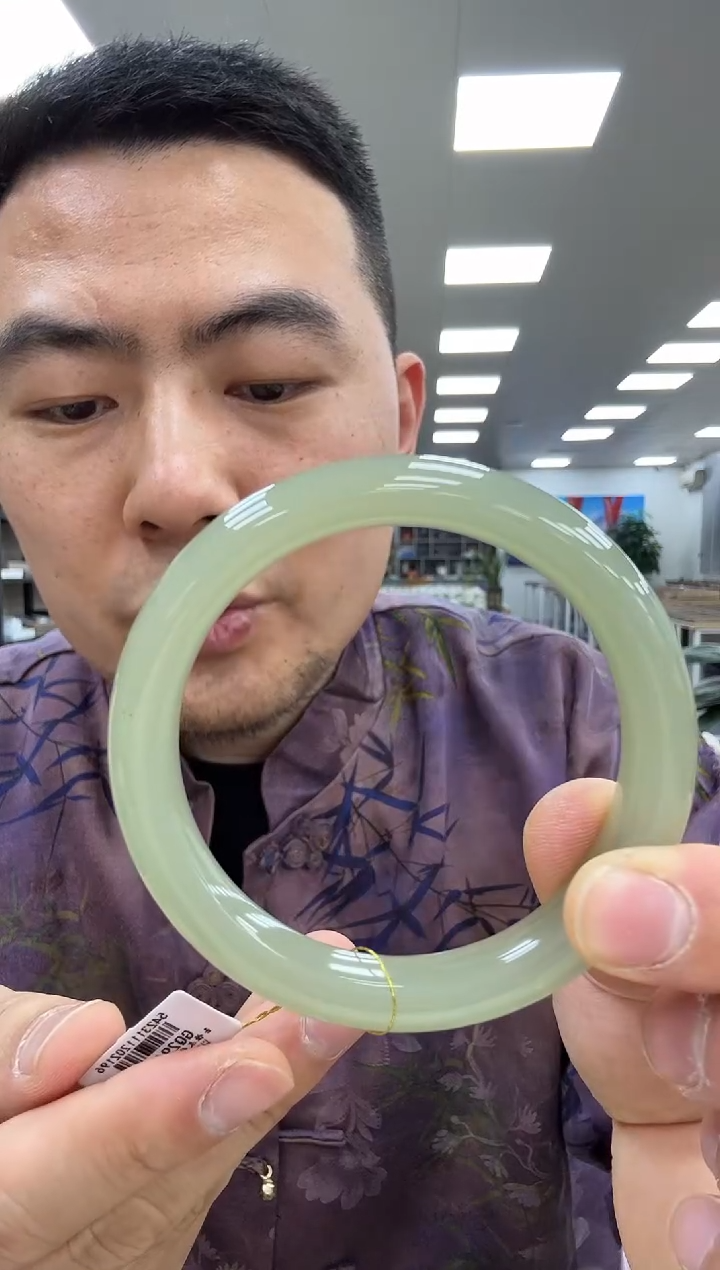 【闪购商品】和田玉手镯未镶嵌61-62  