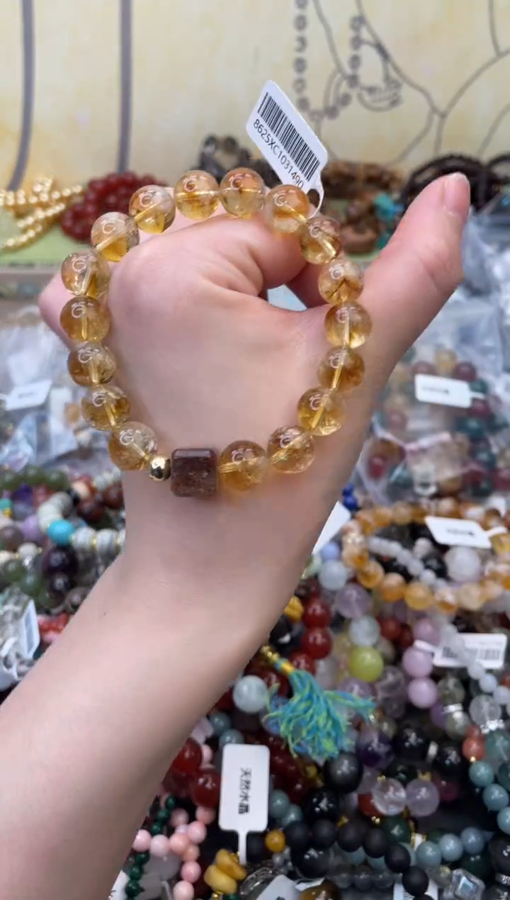 未镶嵌手链黄晶411