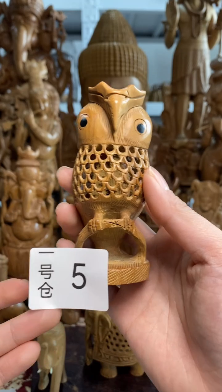 【闪购商品】檀香木1号仓5~老山檀工艺品61克