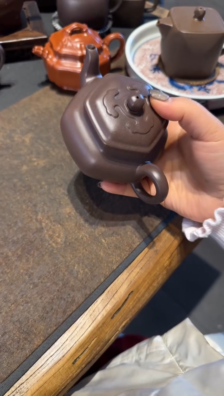 【闪购商品】紫砂茶壶大彬如意 紫砂壶