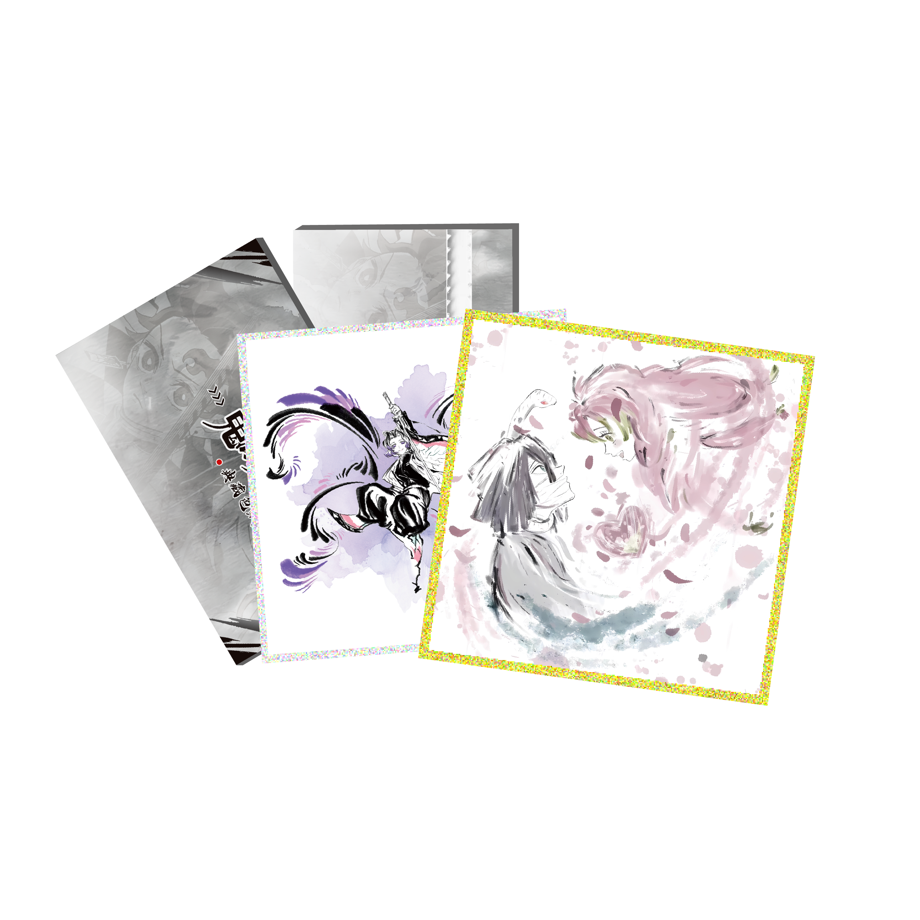 玩物造志【鬼灭之刃】 第2弹典藏色纸国谷二创盲盒/默认代拆