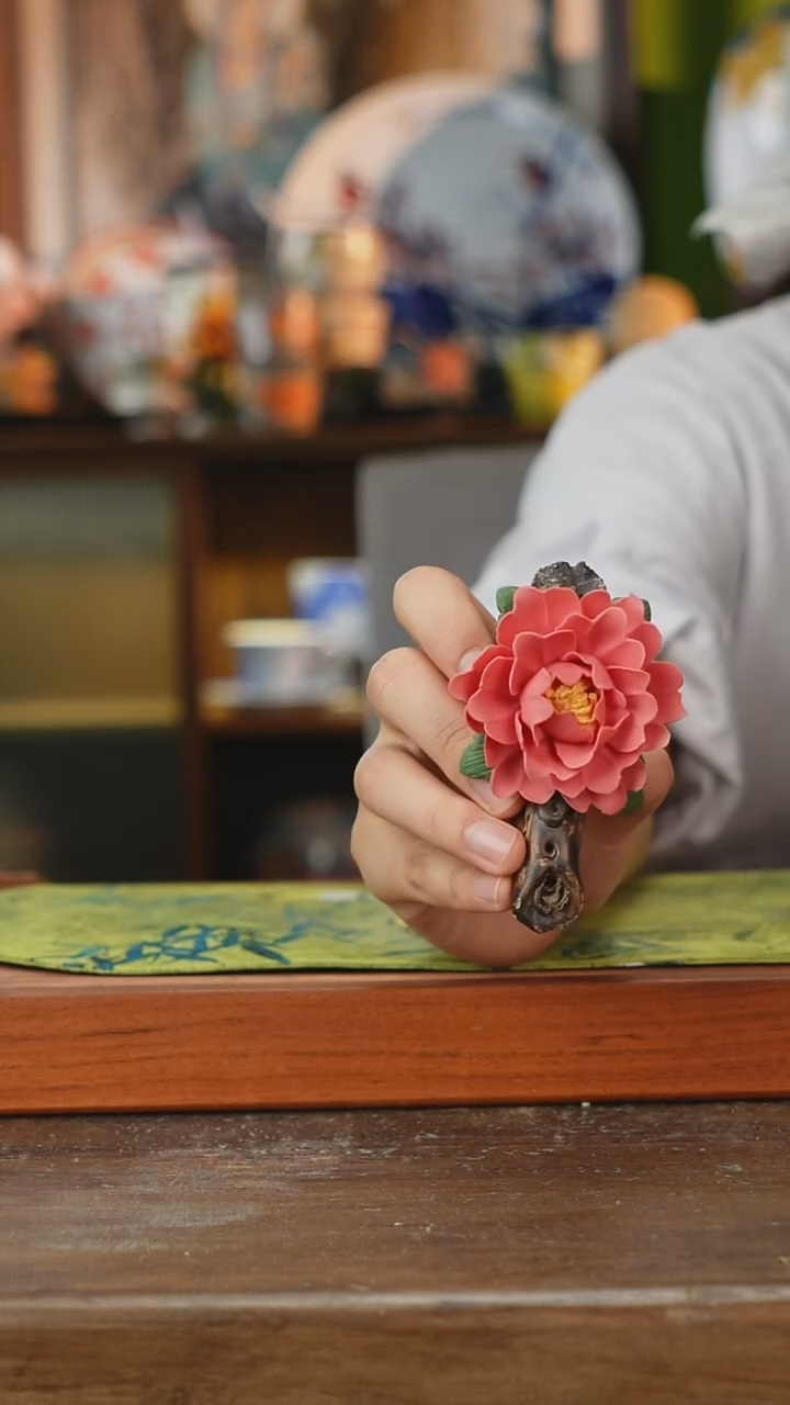 摆件景德镇釉下手绘陶瓷茶具，咖啡杯