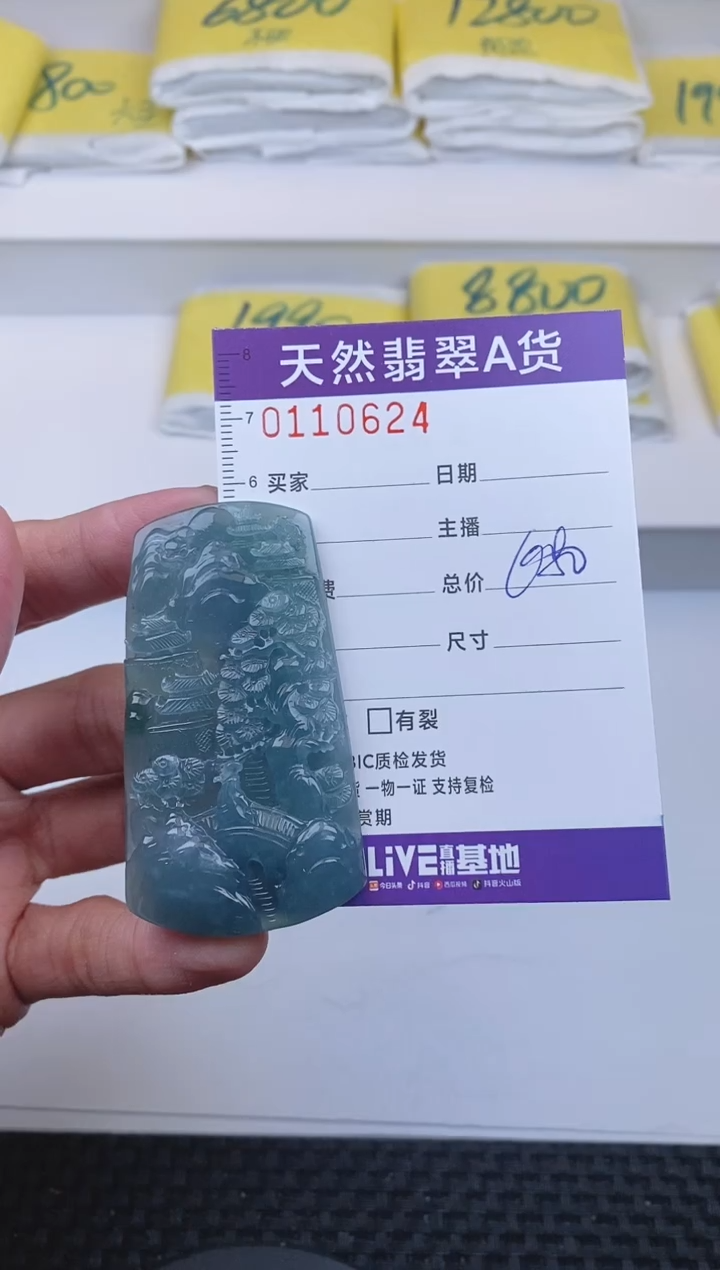 【闪购商品】翡翠颈饰未镶嵌0624......