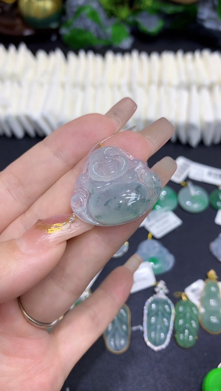 翡翠未镶嵌吊坠(不含链)曼*1111