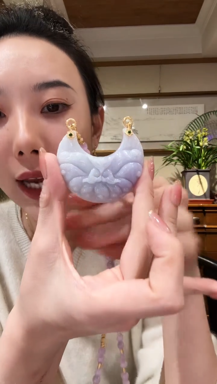 【闪购商品】翡翠颈饰未镶嵌国风