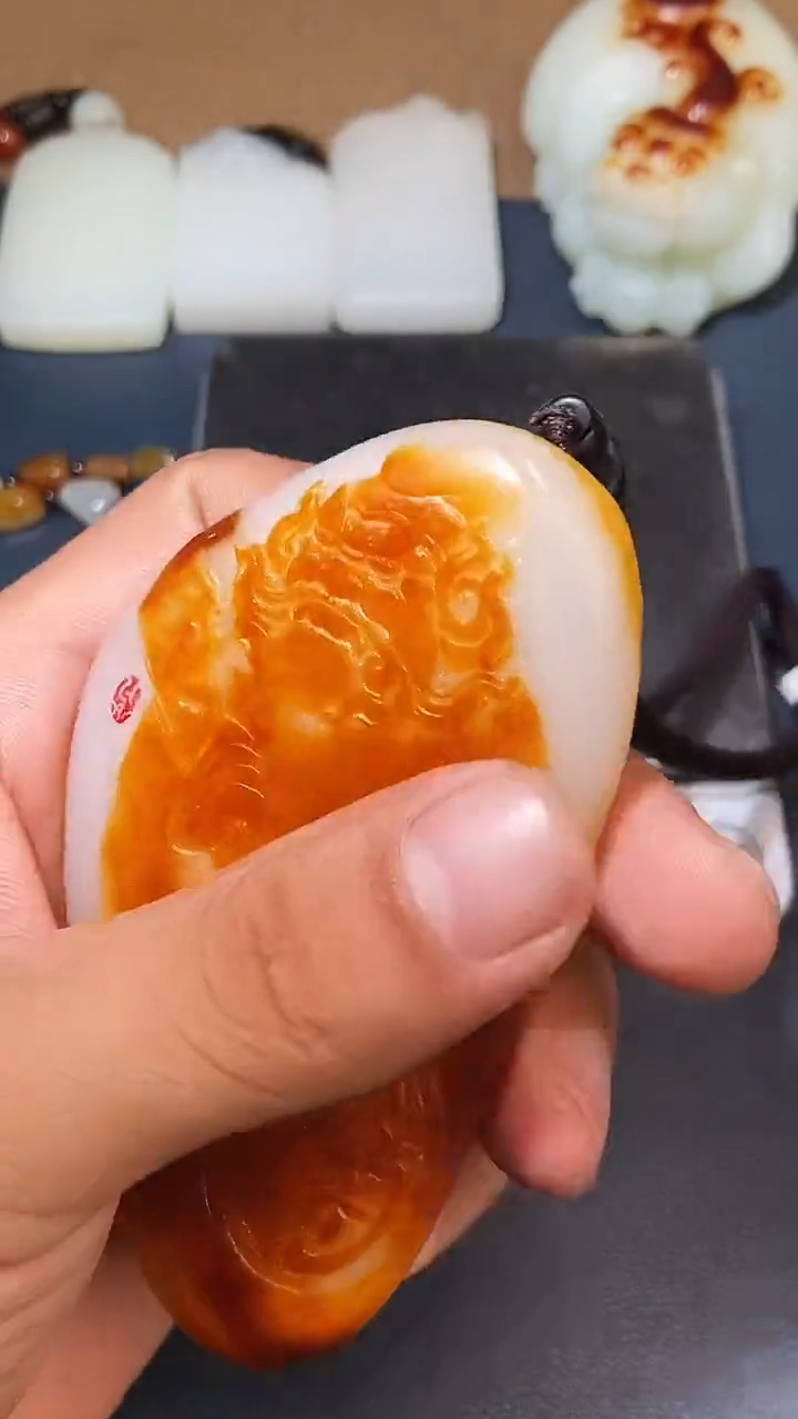 颈饰未镶嵌和田玉高****！HX