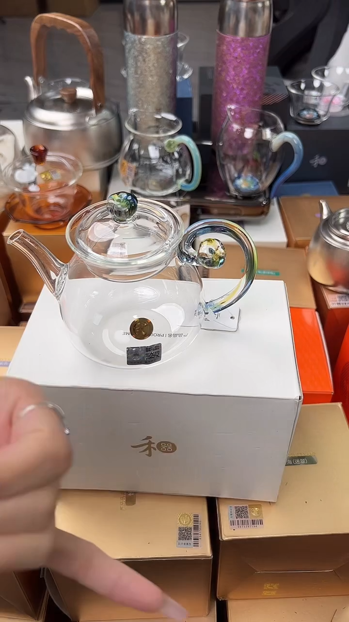 @@禾器幻彩清莲壶迷翠