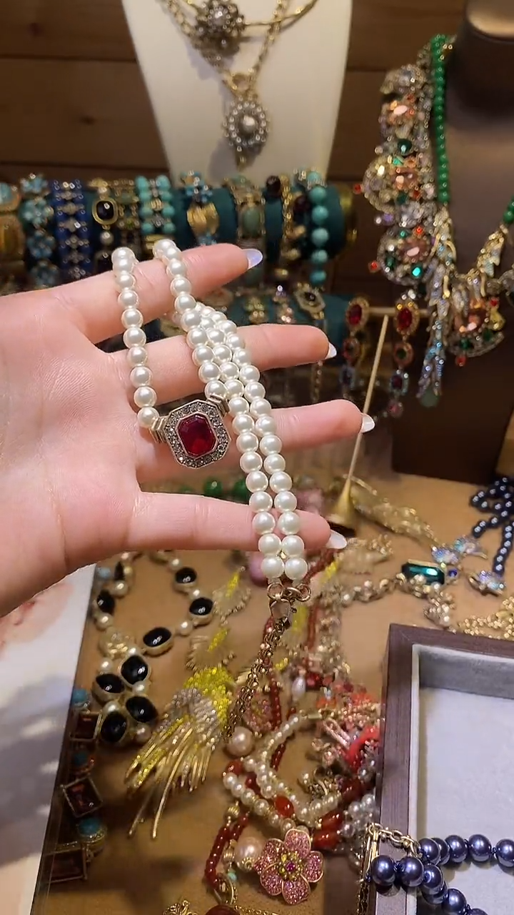 纯铜花岗石纯铜锡合金中古经典手饰饰品