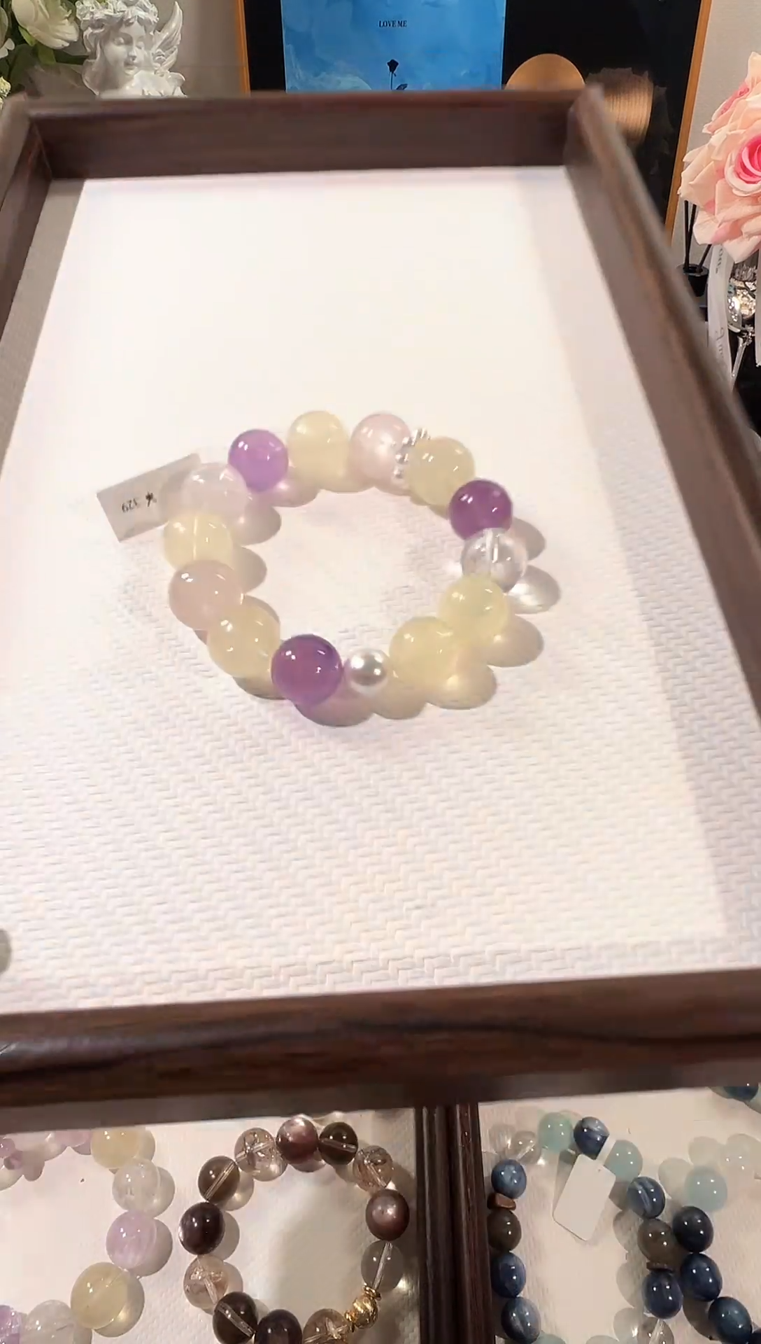 未镶嵌手串水晶89.9