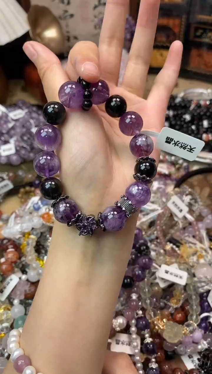 【闪购商品】紫晶手链未镶嵌1559手串