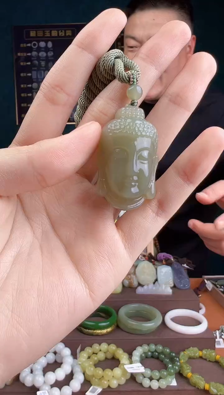 和田玉未镶嵌颈饰多样性发货 拍一单发一个