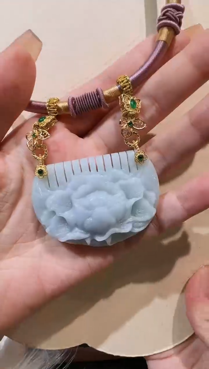 【闪购商品】翡翠颈饰未镶嵌国风