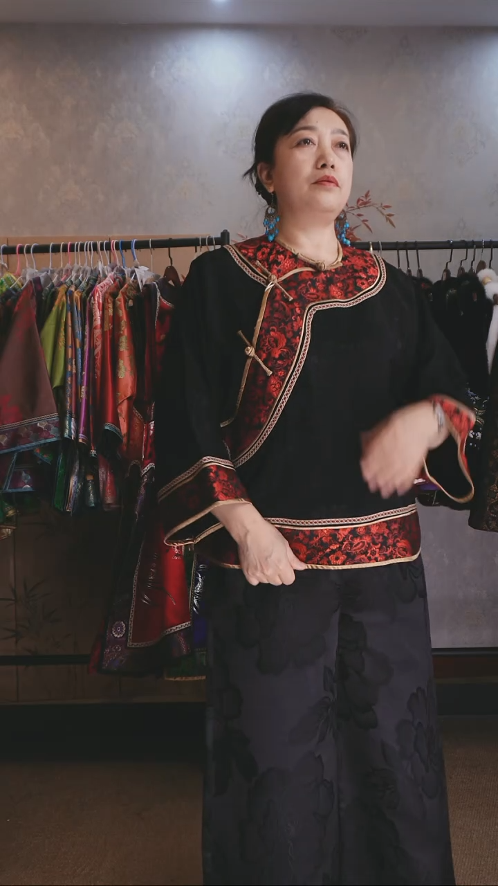 安**俞如意小姐姐服黑色