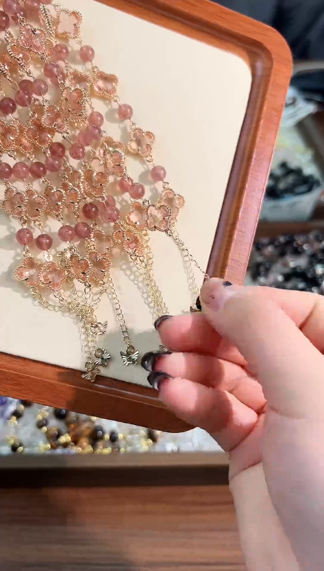 【闪购商品】水晶手链未镶嵌草莓晶