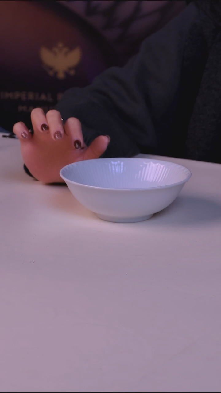 哥哈  白色缤纷 燕麦碗