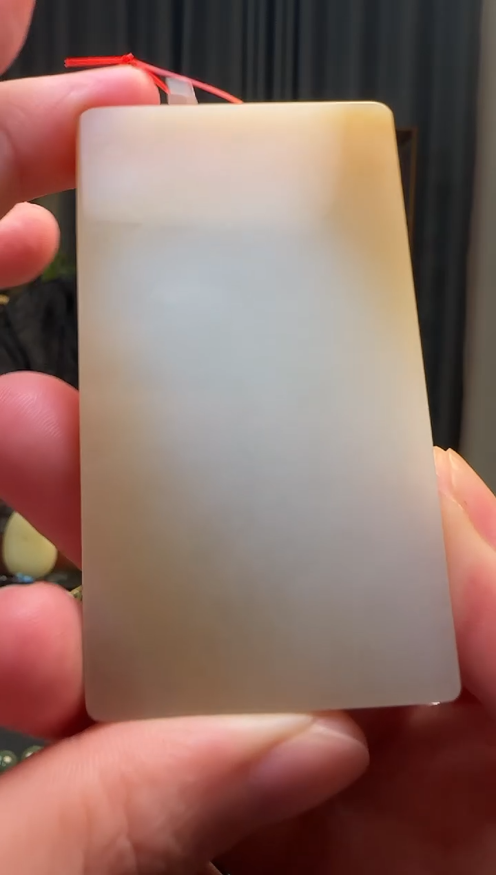 吊坠(不含链)未镶嵌和田玉挂件103.9g