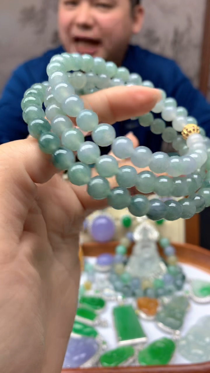 【闪购商品】翡翠手串未镶嵌261-天然翡翠