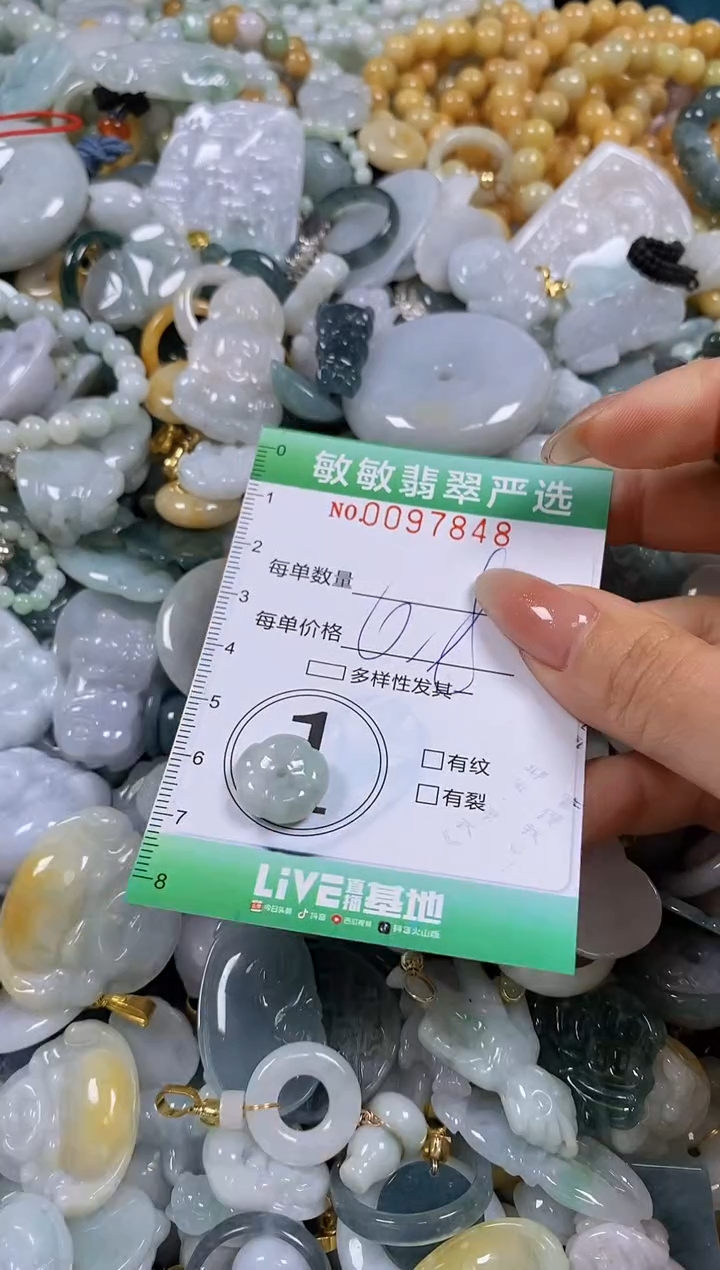 【闪购商品】翡翠颈饰未镶嵌闪购0097848