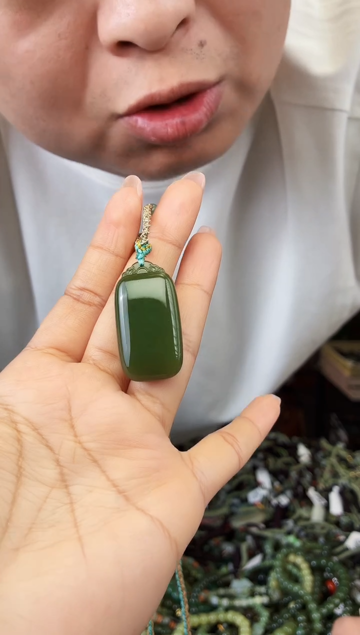 和田玉未镶嵌颈饰多样性发货拍一发一