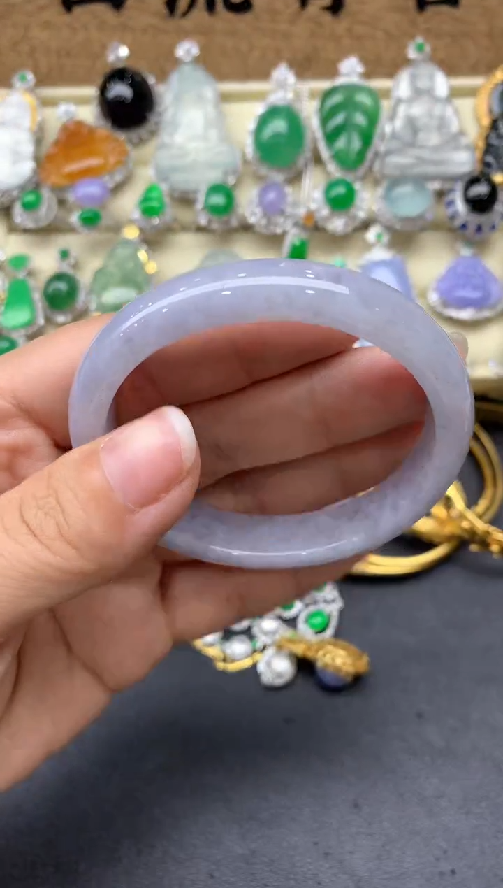 【闪购商品】翡翠手镯未镶嵌223-中国好珍宝