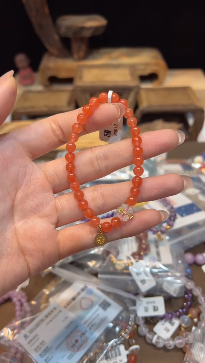 手饰玛瑙未镶嵌手饰@@H3012