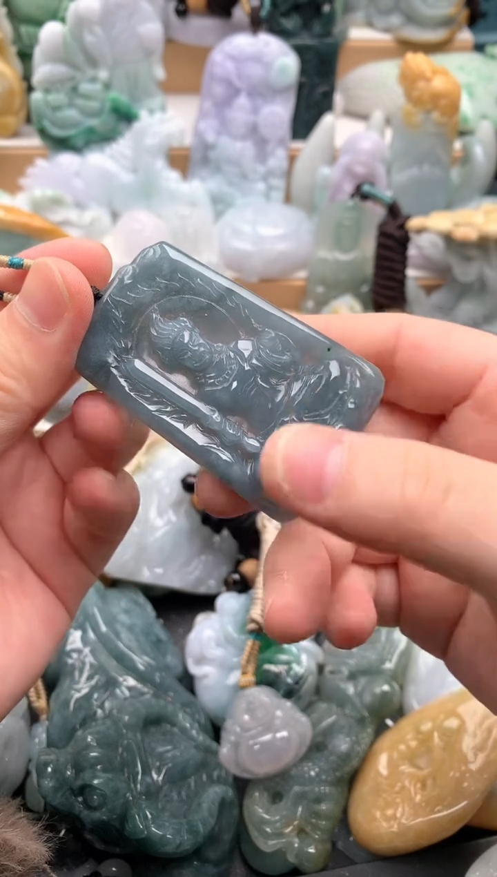 吊坠(不含链)未镶嵌翡翠1