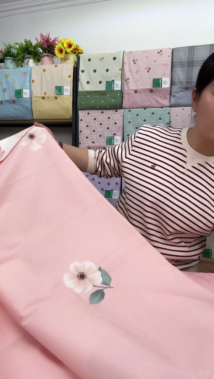 棉棉百花齐放B版枕套