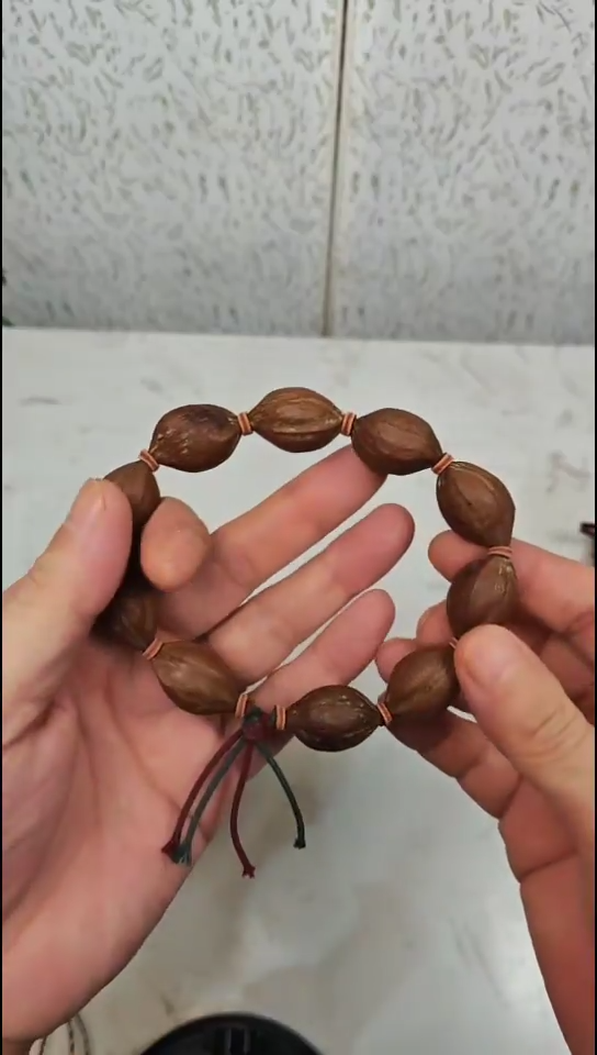 橄榄核吊坠老核手串