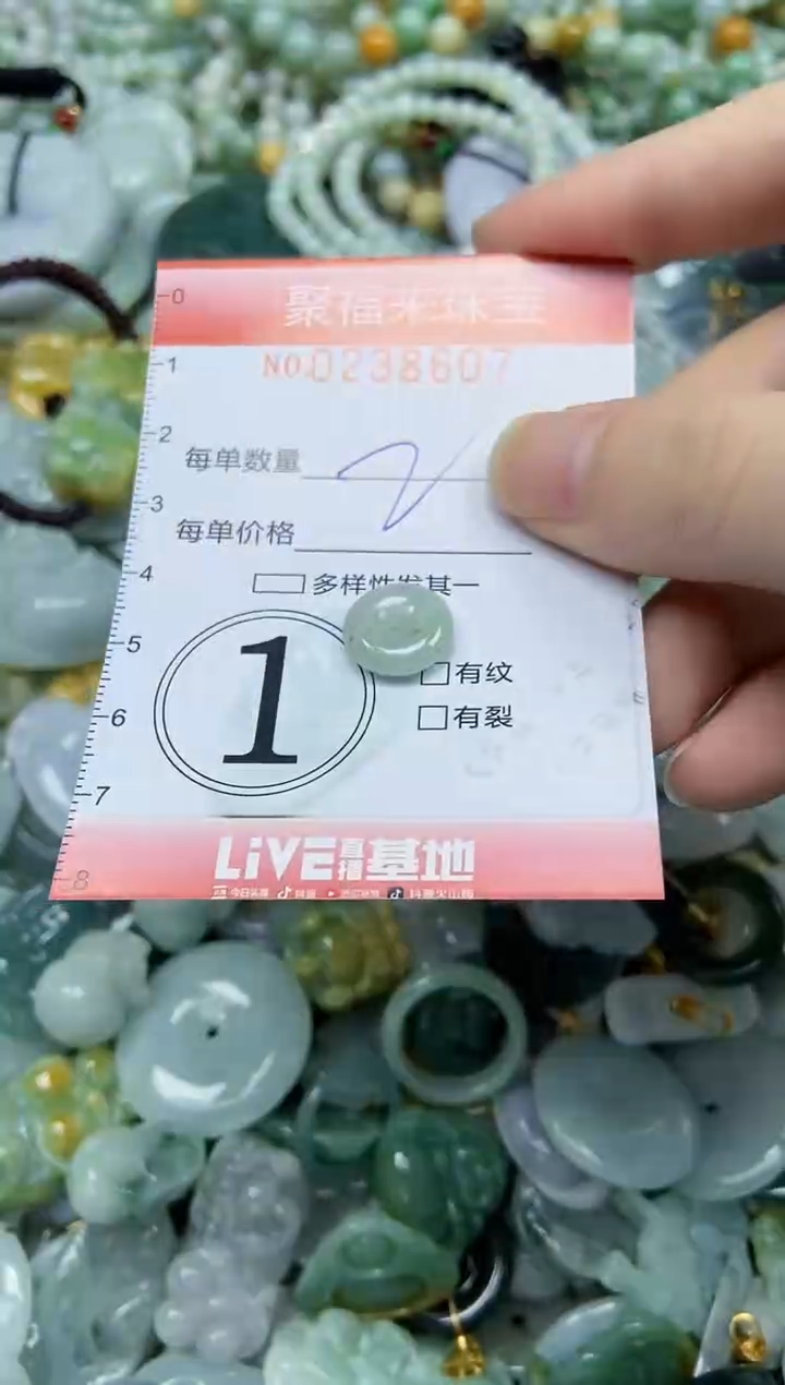 未镶嵌挂件翡翠闪购0238607