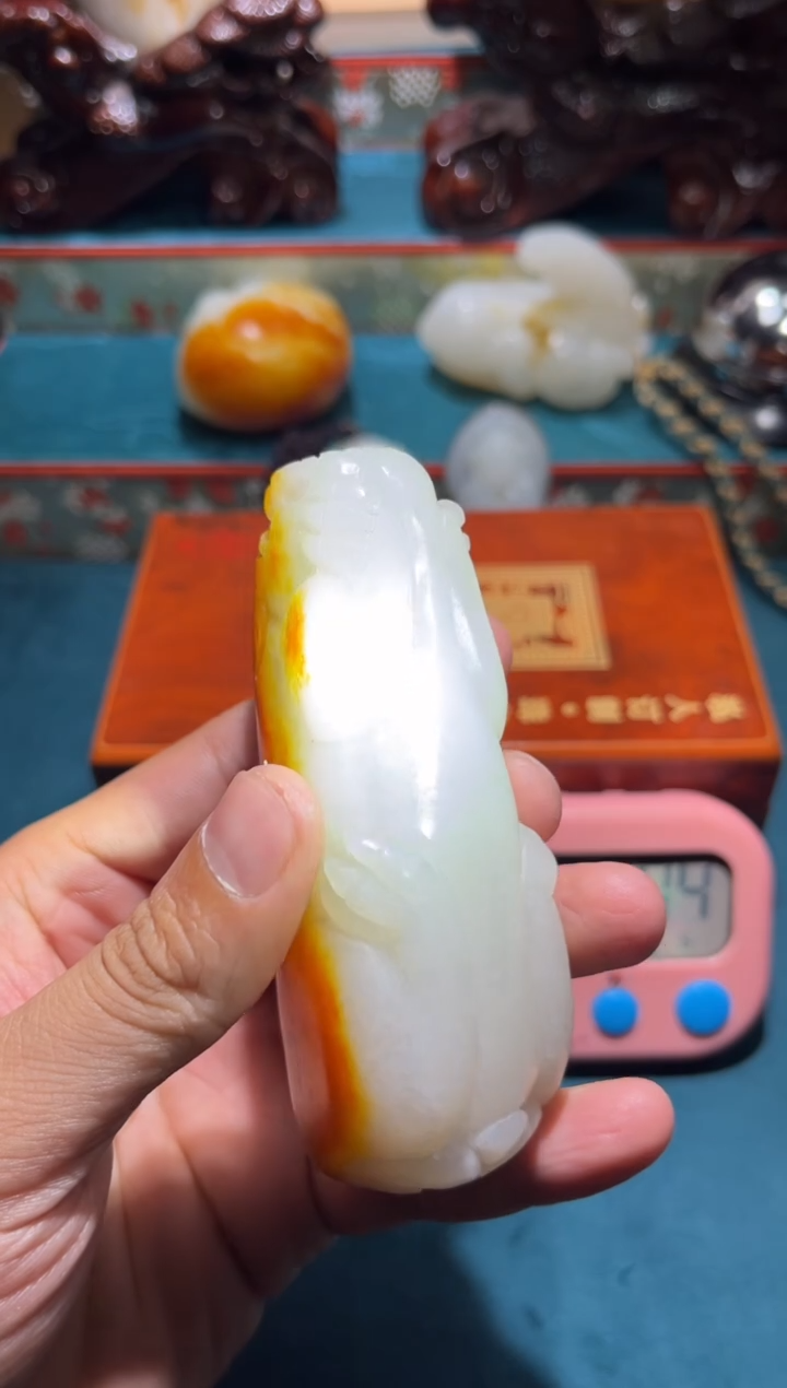 未镶嵌和田玉挂件一**凉1