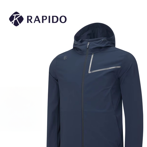 【新品】RAPIDO雳霹道25春款男商务休闲常规连帽夹克外套CN5376G07