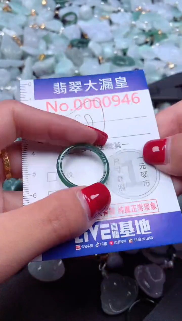 颈饰未镶嵌翡翠946