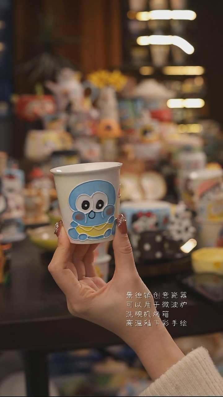 景德镇釉下彩绘设计师款式陶瓷