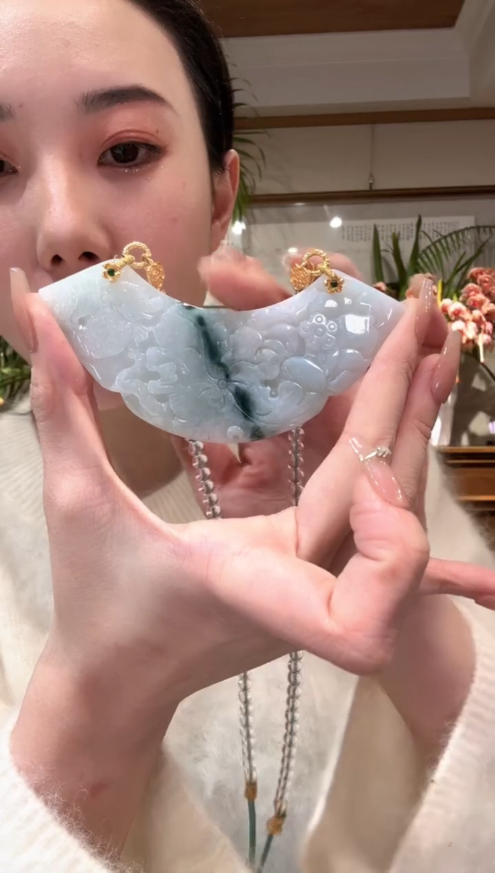 【闪购商品】翡翠颈饰未镶嵌国风