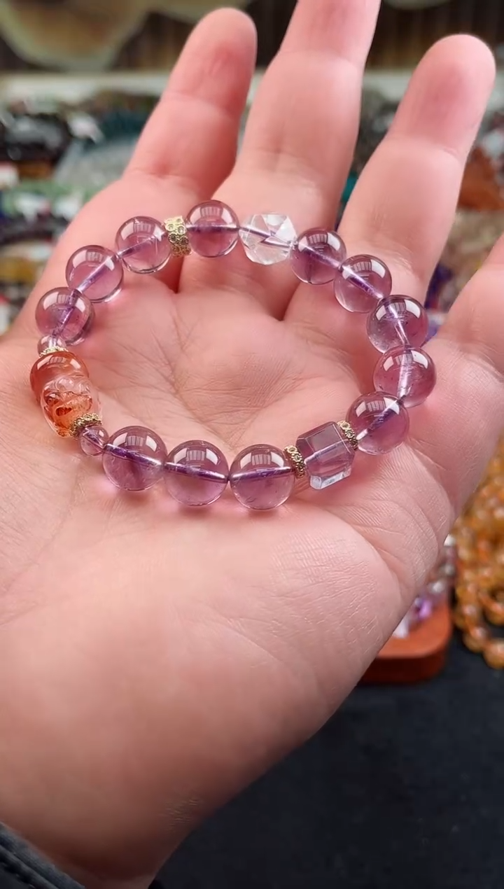 【闪购商品】水晶手链未镶嵌天铭013