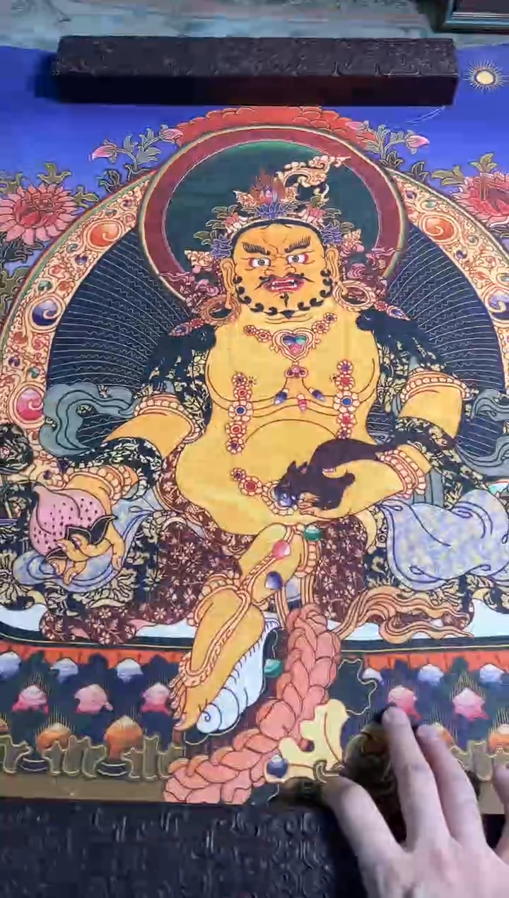 卷轴画天天的唐卡tk160