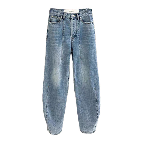 南油小众设计师新品KW新品弯刀裤