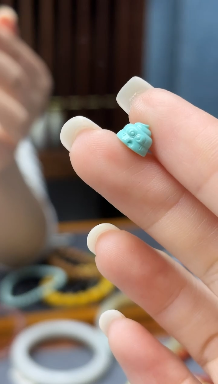 未镶嵌车挂玛瑙/玉髓玛瑙粑粑配饰GW