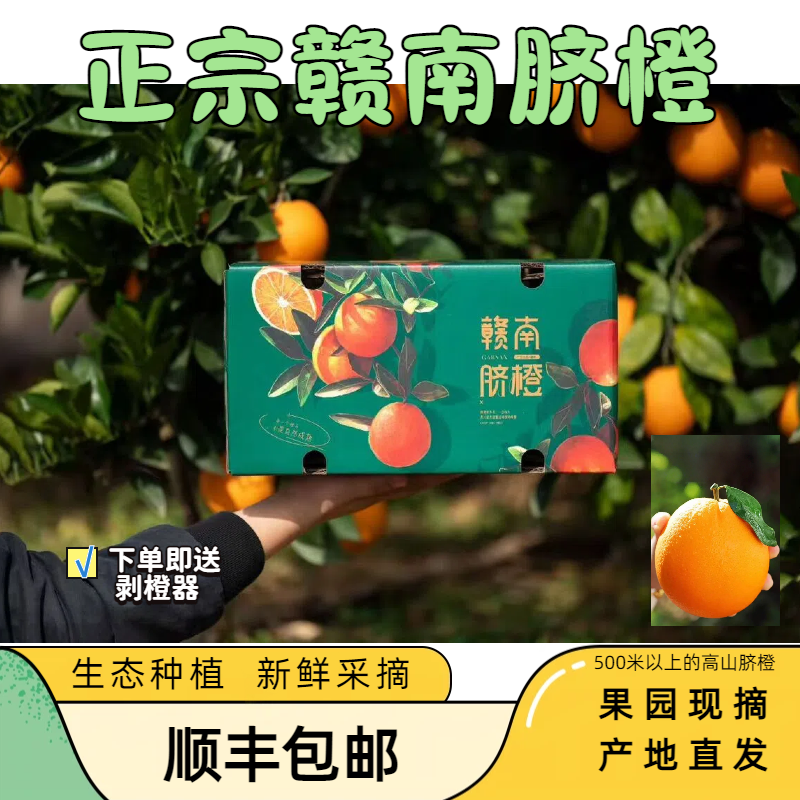 现摘正宗江西赣南脐橙10斤20斤应季水果新鲜橙子产地直发特产水果