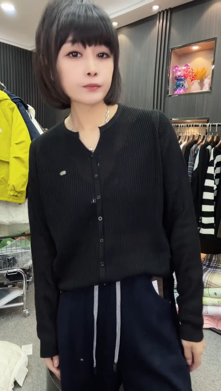 3365针织衫---黑色