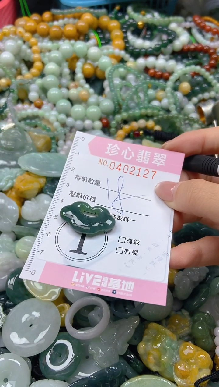 颈饰未镶嵌翡翠闪购0402127