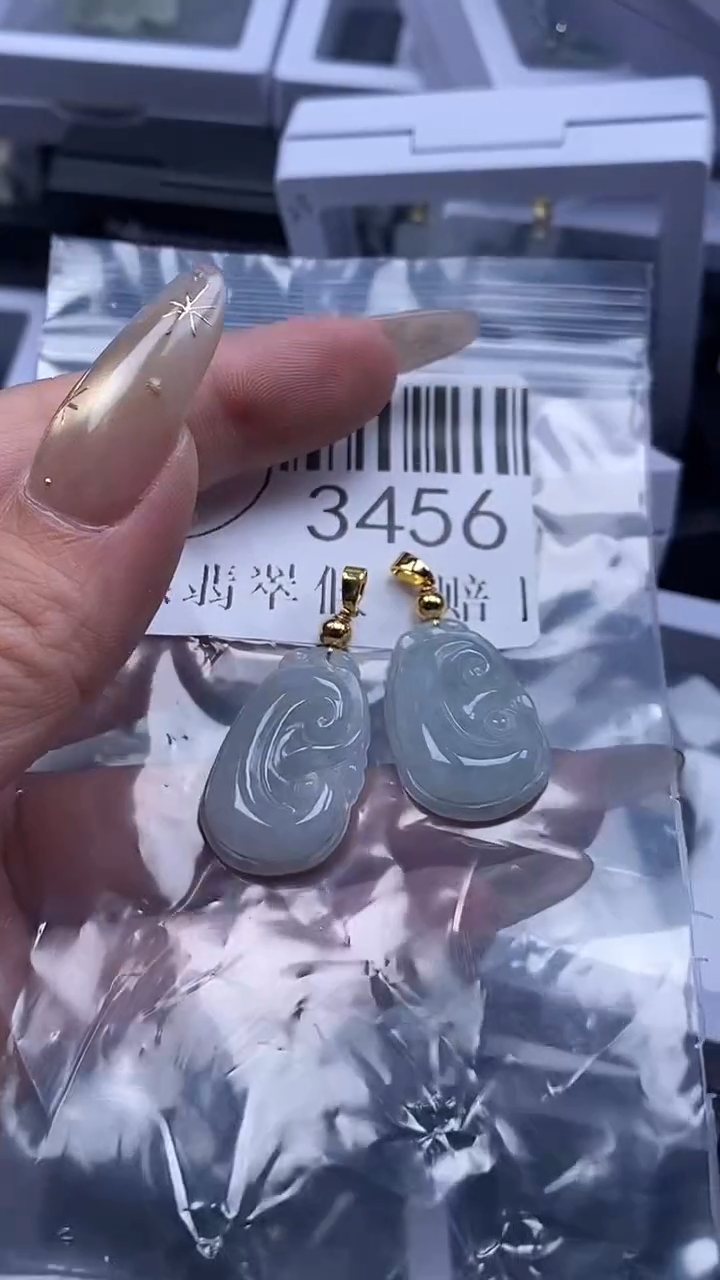 颈饰未镶嵌翡翠3456