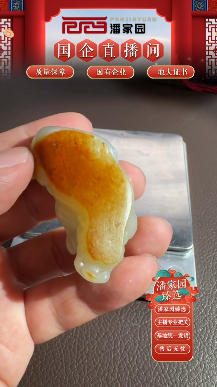 和田玉未镶嵌颈饰ss-0815-174-和田玉-貔貅-新疆-5.5-2.8