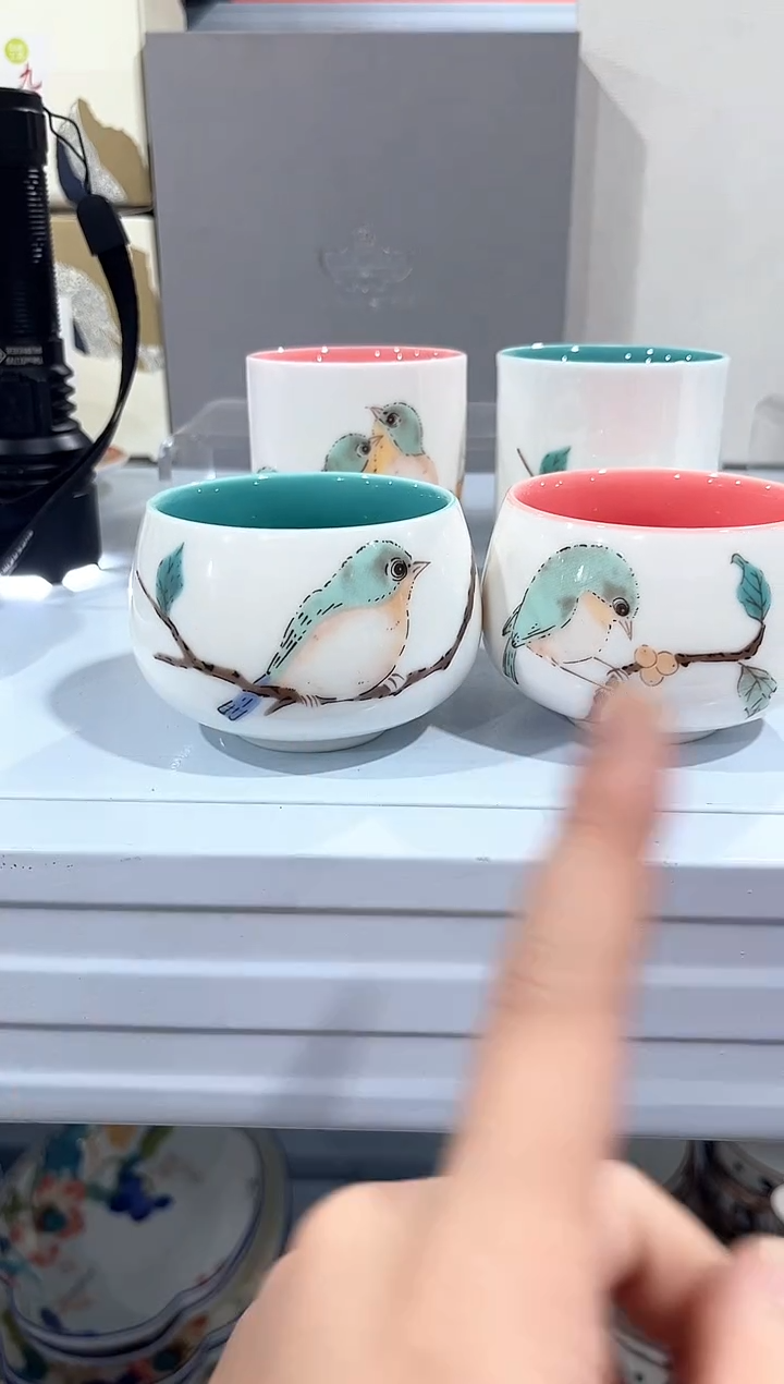 杯子陶陶瓷（简装）主人对杯一套
